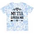 thumbnail image 3 of Inktastic My Tia Loves Me Childs Girls Toddler T-Shirt, 3 of 5