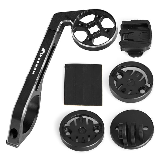 Soporte para bicicleta Soporte para cámara para computadora Bicicleta Cámara deportiva Soporte frontal Soporte para manillar de bicicleta Barra para manillar Reemplazo de soporte para computadora para YSANAM Soporte para bicicleta