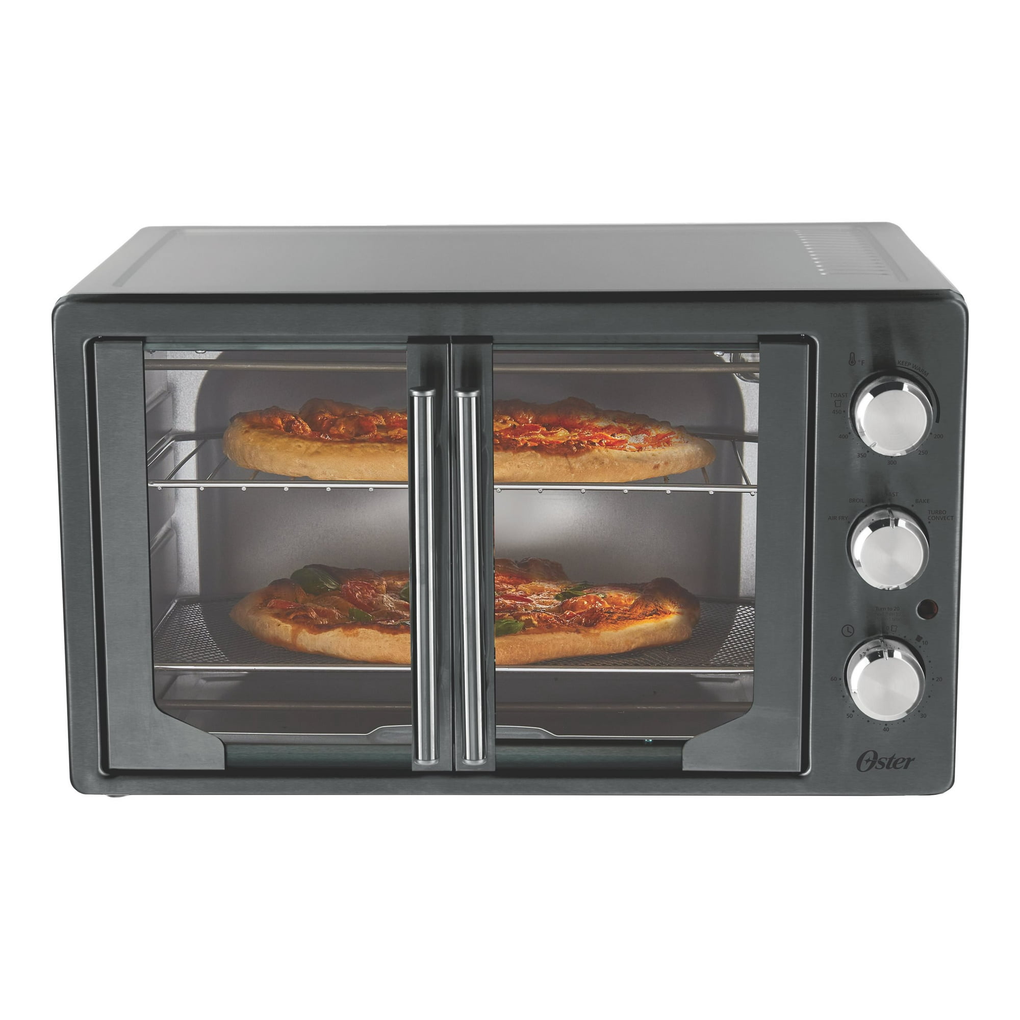 Oster Countertop And Toaster Oven W/ French Door, Turbo Convection