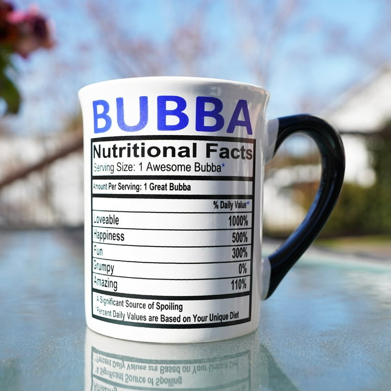 Cottage Creek Bubba Mug, Bubba Coffee Mug for Bubba, 16oz., 6 Multicolored  