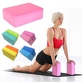 thumbnail image 2 of Set of 2 High-Density Foam Yoga Bricks for Beginners, EVA Yoga Bricks Versatile Square Training&Dance Support, Durable Leg Press Tools for Yoga, Pilates and Meditation, 2 of 8