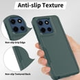 thumbnail image 2 of ELEHOLD Phone Case for Moto G Power (2025), Shockproof Heavy-Duty Rugged Hybrid Dual Layer Non-Slip Slim Fit Case for Moto G Power (2025),Darkgreen, 2 of 6