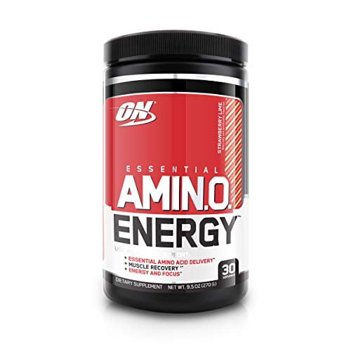 Optimum Nutrition Amino Energy Pre Workout With Green Tea Bcaa Amino Acids Keto Friendly Green Coffee Extract Energy Powder Strawberry Lime 30 Servings Walmart Com Walmart Com