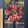 thumbnail image 5 of 250th Anniversary Patriotic Wreath,Memorial Wreaths 3D Eagle Wreaths for Front Door,Red White and Blue Wreath All-Weather Farmhouse Outdoor Holiday Decoration, 5 of 6
