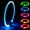 Blue, variant on Miaocao LED Dog Collar, Light Up Dog Collars USB Rechargeable for Night Walking-Fashion TPU Glowing Safety Pet Collar Lights for Small Dogs Cat(Pink)