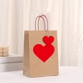 thumbnail image 4 of TIELUTT Valentine with Handles and Extra Wide Wrapping Paper Christmas Wrapping Paper Bags Christmas Bundle Wrapping Paper Bundle with Ribbon & Stickers Paper Bag Wrapping Paper Roll Paper Christmas, 4 of 7