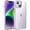 Purple, variant on JETech Case for iPhone 14 Plus 6.7-Inch, Shockproof Phone Bumper Cover, Solid Color Matte TPU Frame, Anti-Scratch Clear Back (Midnight)