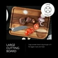thumbnail image 6 of Cole & Mason Berden Cutting, Chopping, Serving & Carving Board, Acacia Wood 8.5" x13.5", 6 of 7
