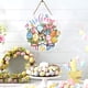 thumbnail image 5 of Decoraciones de Pascua, huevos de Pascua, conejito, letrero colgante de madera, decoración, letrero de puerta festivo, letrero de bienvenida, estilo natural, fondo de madera, celebra la primavera, fel, 5 of 6