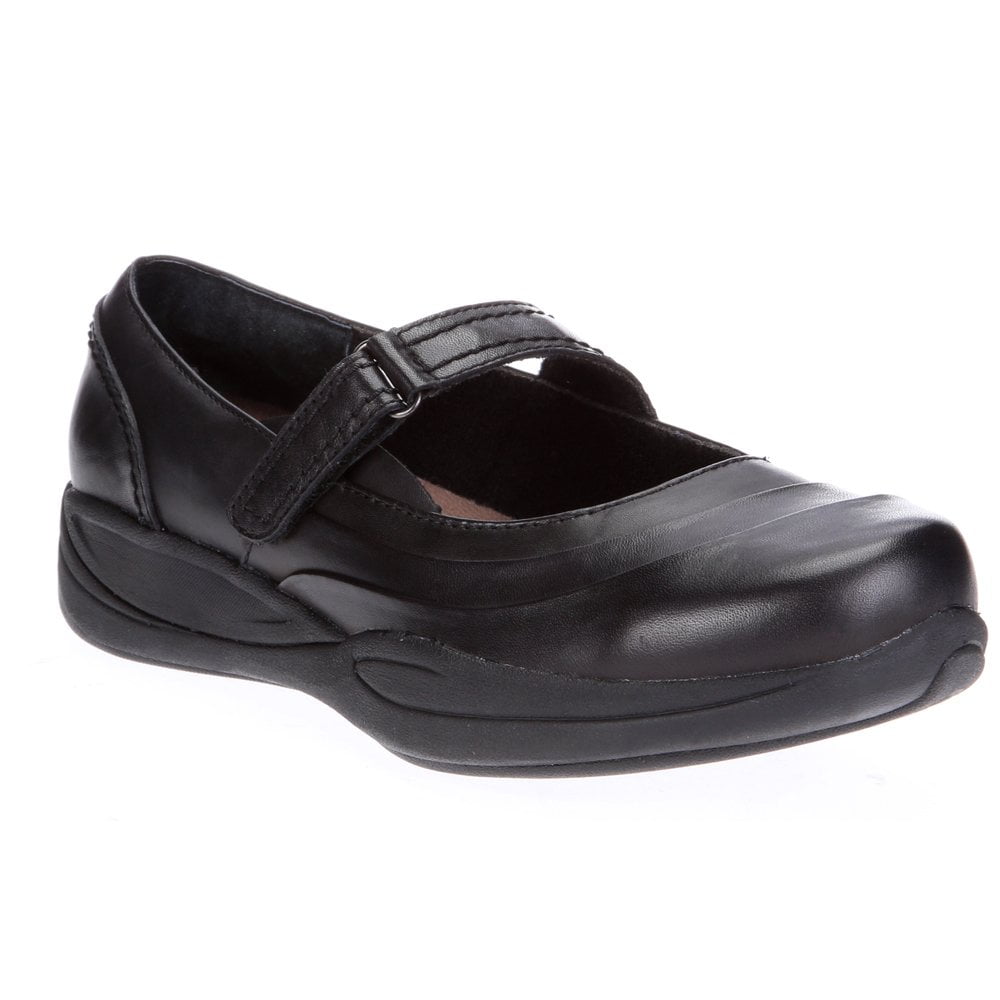Xelero Siena Women's Comfort Therapeutic Extra Depth Casual Shoe: Black ...