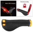 thumbnail image 4 of Los manillares/mangos traseros de la bicicleta auxiliar giran el extremo de protección de las luces Cubierta dorada Zulema Manillar de bicicleta, 4 of 8
