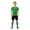 11@Green8, variant on Boys Soccer Training Outfits Short Sleeve Tee Shorts Set Summer Athletic Tracksuit