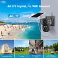 thumbnail image 5 of CáMara de Seguridad Solar WiFi con Doble Lente para Exteriores, VisióN una Color con DeteccióN PIR, Seguimiento AutomáTico, CáMara IP de Vigilancia., 5 of 5