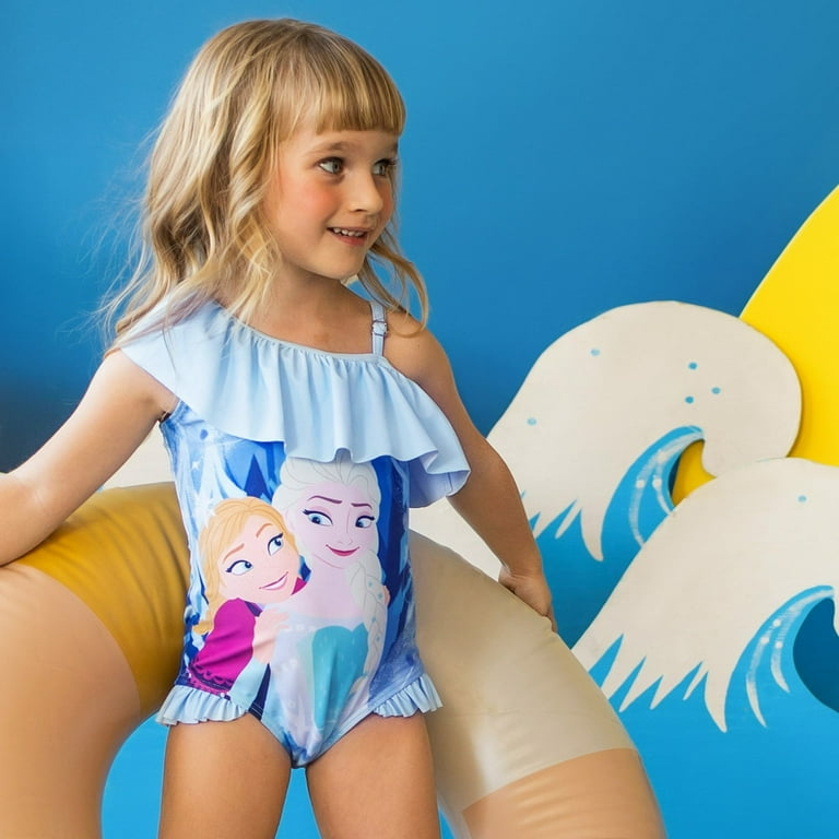 Frozen Swimsuit Toddler Disney Frozen Toddler Girls Swimsuits Elsa