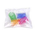 thumbnail image 1 of OUTAD 4Pcs Plastic Spring Cat Toy Colorful Coil Spiral Springs Pet Action Wide Durable Interactive Toy Pet Accessory, 1 of 7