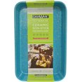 thumbnail image 1 of casaWare Toaster Oven Baking Pan 7 x 11-inch Ceramic Coated Non-Stick (Blue Granite), 1 of 6
