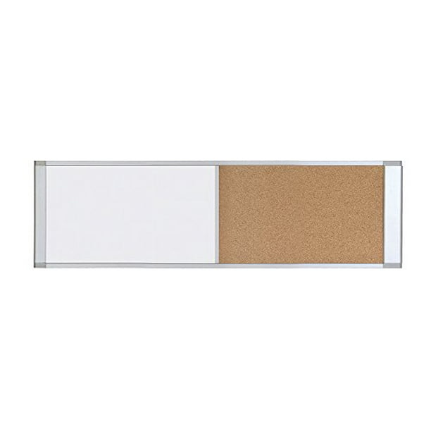 MasterVision Combo Cubicle Board, Magnetic Steel Dry-Erase and Cork ...