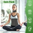 thumbnail image 4 of 4Pcs Waist Neck Oil Pack Set with Chest Pads Washable Reusable Essential Oil Wrap Mess-Free Oil Pack Wrap with Adjustable Elastic Straps Soft Flannel Cloth Oil Pack for Neck Waist Chest, 4 of 11