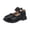 Black, variant on Willtoo Toddler Girl Dress Shoes Mary Jane Ballerina Ballet Flats for Girls Bow Flower Girl Wedding Party School Shoes