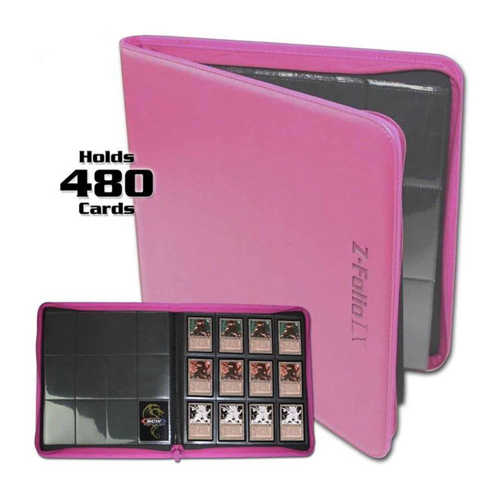Binder Zipper Folio 12pkt LX PK BCW 1ZF12LXPnk 12 Pocket ZFolio LX, Pink Diversified