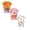 6pcs Baby Boys Summer Outfits-Orange+Light Pink+Beige, variant on Gerichy Toddler Boys 6 Pieces T-shirts and Shorts Summer Outfit 3 6 12 18 24 Months 2T 3T Cartoon Shirt Short Set