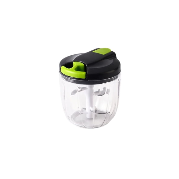 Manual Chopper | Mini Chopper Hand Held for Kitchen Prep | Garlic Mincer Tool | Stainless Steel Vegetable Chopper for Home Cooking