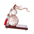 thumbnail image 4 of Estatua de calabaza china, adorno de Feng Shui, relleno de lámina dorada, figura de calabaza Hulu, escultura de resina para entrada interior de año, 4 of 8