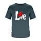 thumbnail image 3 of Tops para hombre, blusas y camisas de manga corta con cuello redondo para hombre, camisetas casuales con estampado de moda para hombre, blusa de manga corta, blusa de poliéster para hombre., 3 of 4