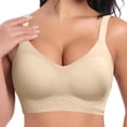 thumbnail image 1 of Brasier Tela de Mantequilla Este Sujetador de Mujer con Busto Pequeño, Ajustado, sin Costuras y con Aro de Acero Ajustable. Grande, 1 of 4