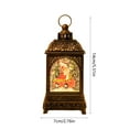thumbnail image 3 of Kumdkd Christmas Snow Globe Lantern Christmas Decorations Indoor Lanterns,Water Glittering Lantern, USB/Battery Operated Lighted Lanterns for Home Decor Gifts (Forest House), 3 of 6