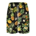 thumbnail image 4 of Gibobby Men's Beach Shorts Swim Shorts 2 in 1 Men's Swim Trunks 9" with Zipper Pockets Bathing Suit Built-in Board Shorts Swimwear Long Shorts(XXXXL,Dark Green), 4 of 5