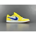 thumbnail image 3 of Fashion AJ1 Retro Low Travis Sc0tt Canary Unisex Sneakers, 3 of 6