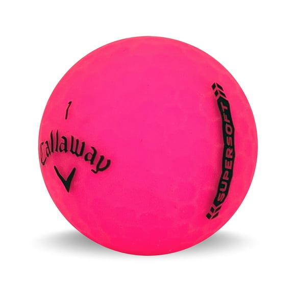 12 Callaway Supersoft 4A Rose par Mulligan Golf Balls - Balles de Golf Usagées