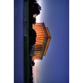 Lincoln Memorial Poster 16x24 Poster Medium Art Poster 16x24 Unframed, Age: Adults Western Graphic