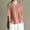 Pink, variant on Hauaitttt Vintage Embroidered Linen Loose Fit V Neck 3/4 Sleeve Shirt for Women Casual Pullover Blouse Plain Short Sleeve Shirts for Women Women Casual Shirts Summer Long Sleeve Rayon Tops for Women
