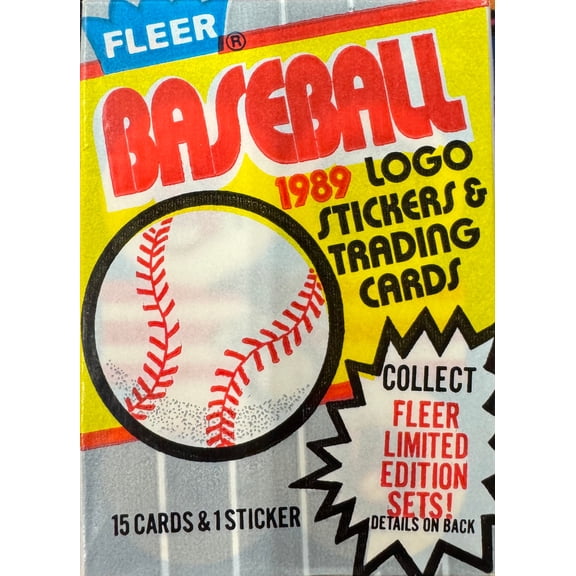 1989 Fleer Baseball Wax Pack