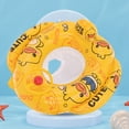 thumbnail image 4 of Anillo Natación para Bebé Engrosado Asiento Del Volante Con Parte Inferior Esponja Dibujos Animados para Anillo Asiento para Bebé Anillo Natación Inflable en (pato Amarillo), 4 of 9