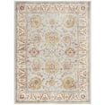 thumbnail image 6 of SAFAVIEH Sevilla Cheshunt Floral Bordered Area Rug, Silver/Ivory, 2'2" x 4', 6 of 7