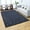 Charcoal, variant on Rugsotic Carpets Handmade Rugs Hand Knotted Loom Runner 2'6''x6' Blue Silk Mix for Indoor Use