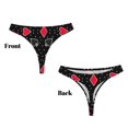 thumbnail image 3 of Fotbe Card Suits Tanga Sin Costuras para Mujer con Estampado – Panties Invisibles, Transpirables y Cómodos para Uso Diario-XX-Large, 3 of 6