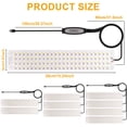 thumbnail image 5 of Rosnek Full Spectrum LED Grow Lights for Indoor Plants, 6 Dimmable Levels with Timer, USB Under Cabinet Plant Lights for Indoor Growing, Seedlings, Veg, Flowers, 5 of 7