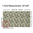 thumbnail image 2 of Erosebridal Mallard Deer Fabric By The Yard,Camouflage Upholstery Fabric,Hunting Animal Decorative Fabric,Patchwork Farmhouse Indoor Outdoor Fabric,Green White,10 Yards, 2 of 5