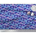 thumbnail image 3 of Soimoi Cotton Poplin Fabric Artistic Floral Fabric Prints By Yard 56 Inch Wide, 3 of 3