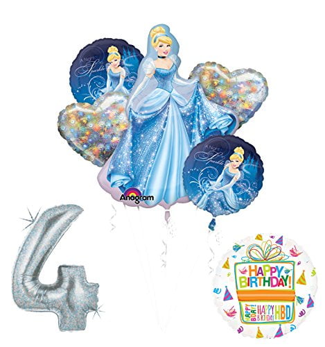 25 x 11 /"Disney Princess Joyeux Anniversaire ballons de latex parti idéal décoration