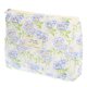 thumbnail image 1 of 1 Pc Bolsa de Maquillaje Mediana Acolchada para Mujeres, Duradera, para Vacaciones, Viajes y Gimnasio, Color Azul Verde, Algodón, 1 of 3