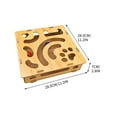 thumbnail image 2 of Cat Intelligence Maze Box With Treat Dispenser For Mental Stimulation And Problem Solving, 2 of 8