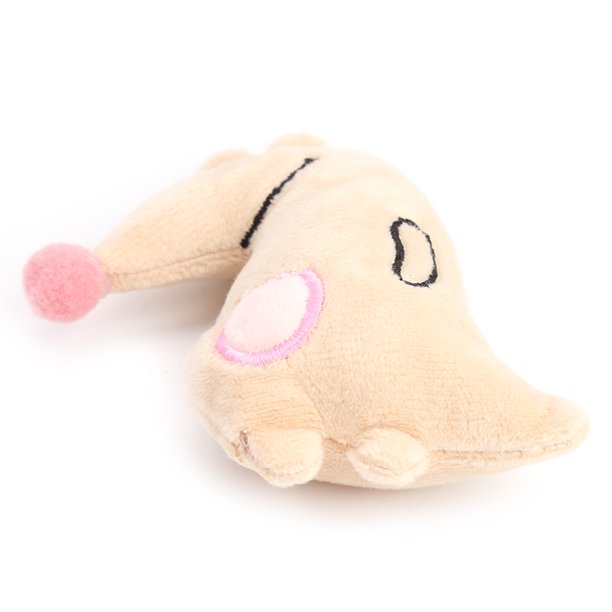 Juguete para gatos Lindo animal de peluche Pet Mint Teaser Play Juguete interactivo (rosa claro) Ehuebsd Para estrenar