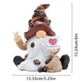 thumbnail image 2 of Coffee Gnomes Coffee Table Gnomes Creative Ornament for Home Tiered Tray Bar, 2 of 3