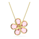 thumbnail image 4 of COLLAR COLGANTE SWAROVSKI FLORERE FLOR ROSA ORO CRISTALES MUJER + KIT DE REGALO, 4 of 7