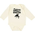 thumbnail image 3 of Inktastic Wrestling Future Wrestler Boys Long Sleeve Baby Bodysuit, 3 of 5